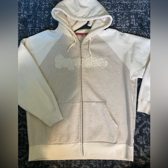 Supreme Logo Zip Up